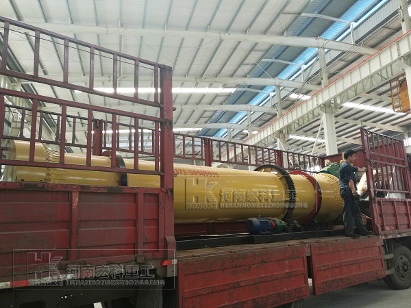   福建的用戶，你采購的雞糞烘干機(jī)已發(fā)貨，請注意查收